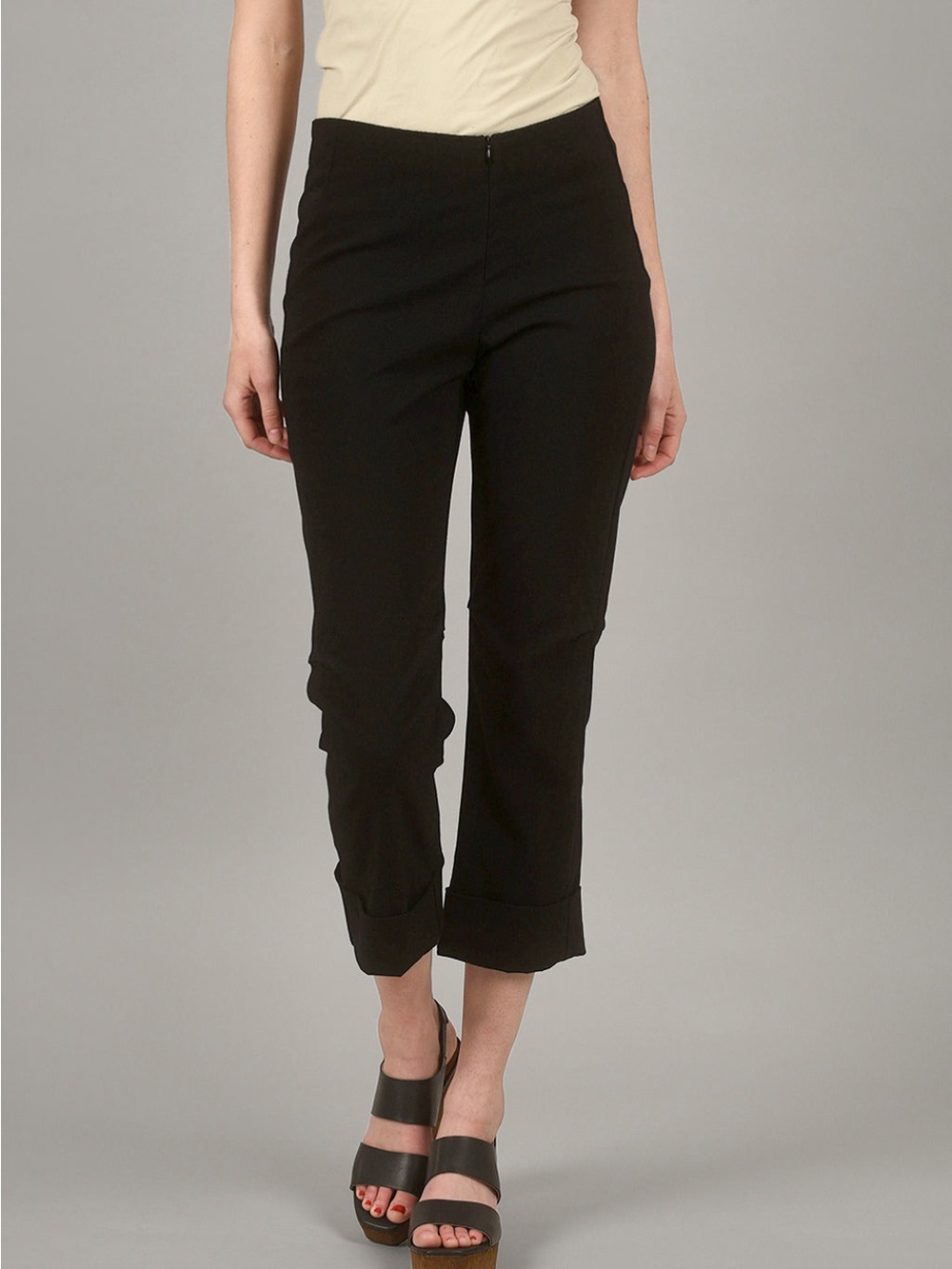 Porto Black Verona Crop Pant